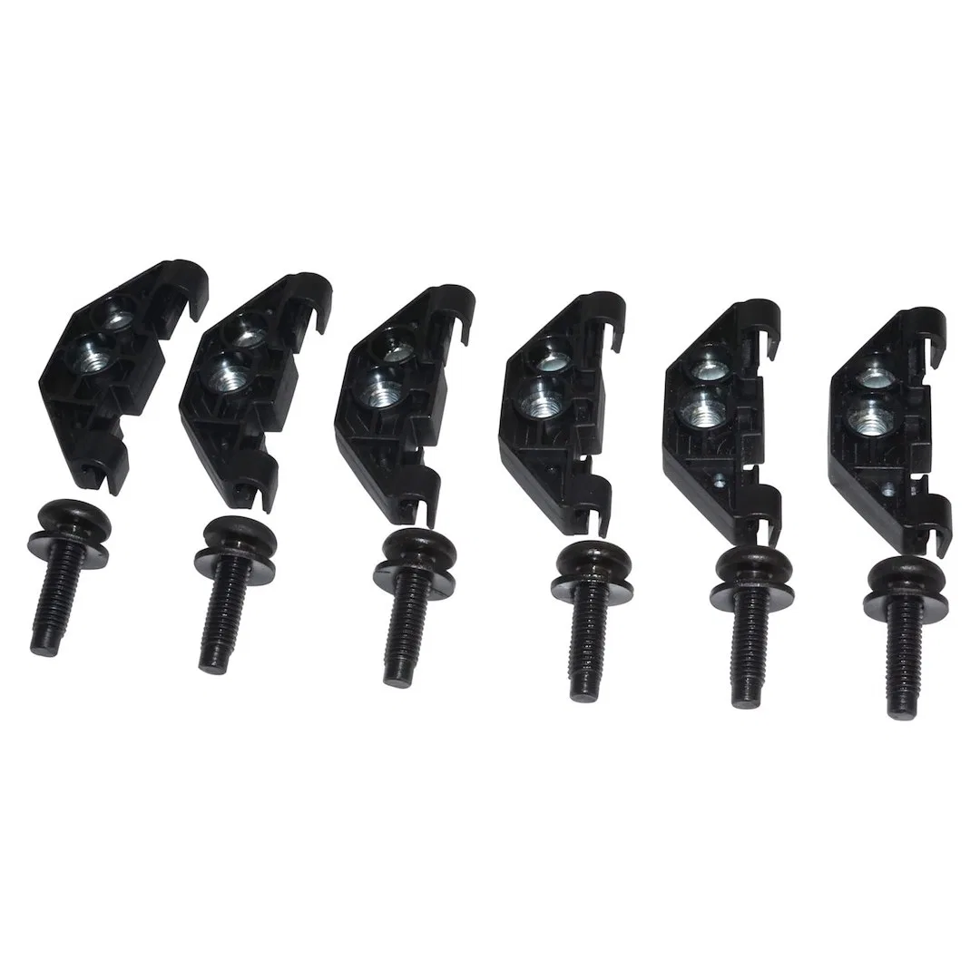 55397093K – CROWN AUTO Hard Top Bolt Set, OE Replacement With 6 Retainers/ 6 Screws